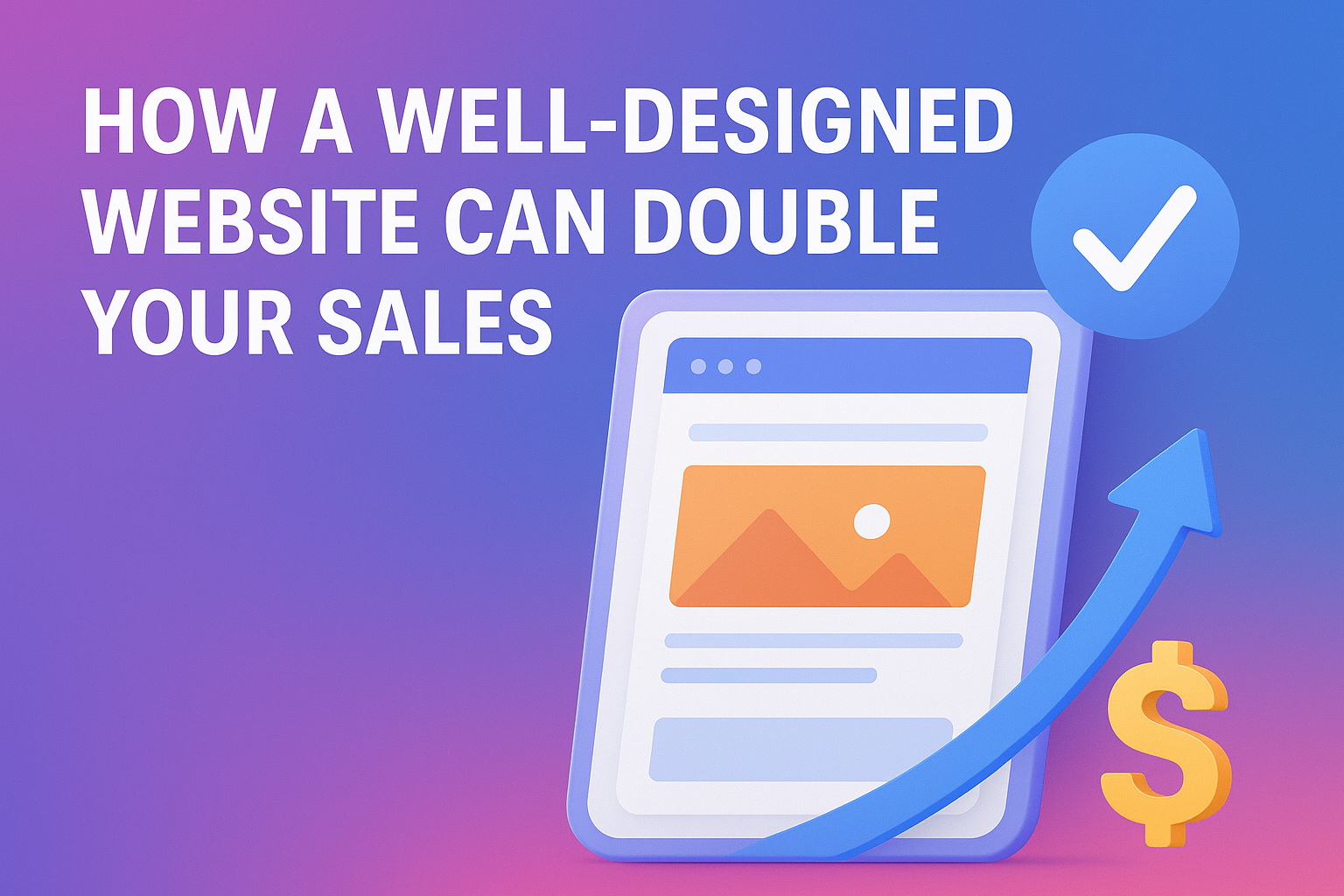 How a Well-Designed Website Can Double Your Sales: The Conversion Power of Design